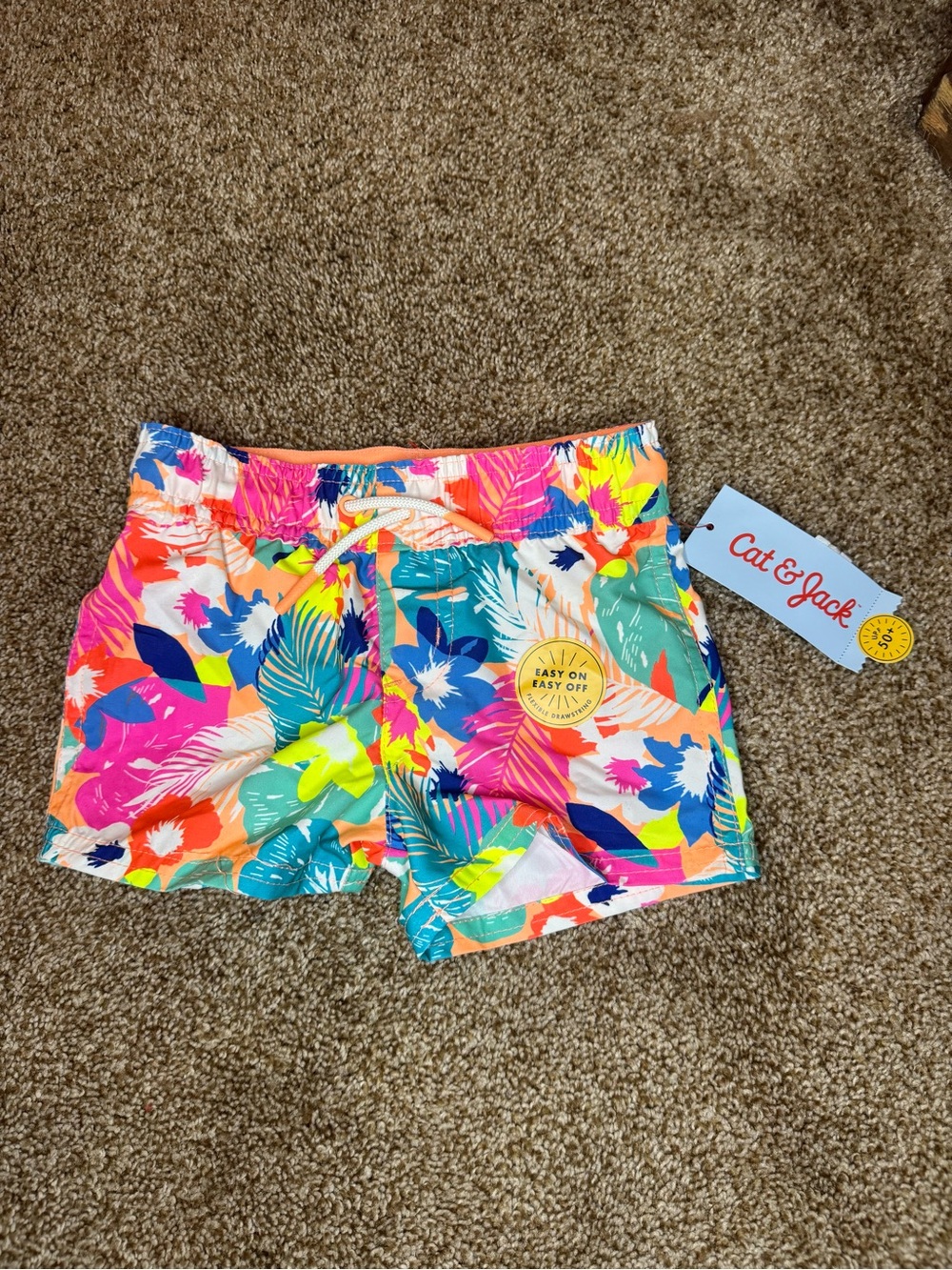 New boys cat & Jack swim trunks size 12 months 🛍
